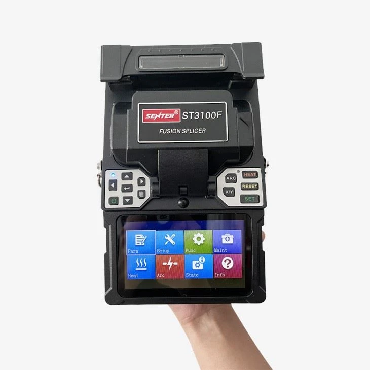 4 Motors Handheld Fusion Splicer Optical Splicing And Welding Machines