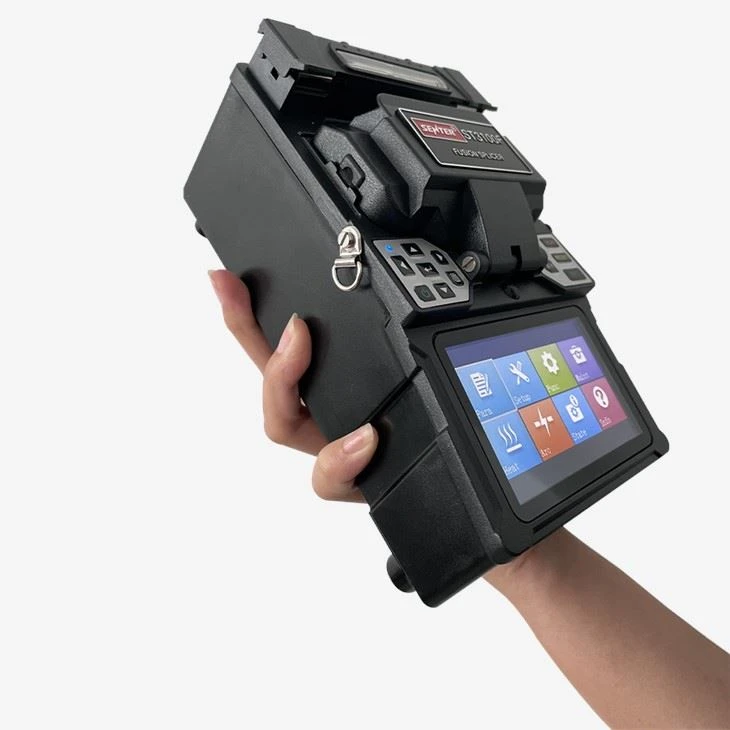 4 Motors Handheld Fusion Splicer Optical Splicing And Welding Machines